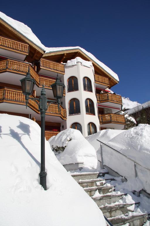 Ferienwohnung Chateau Leukerbad Exterior foto